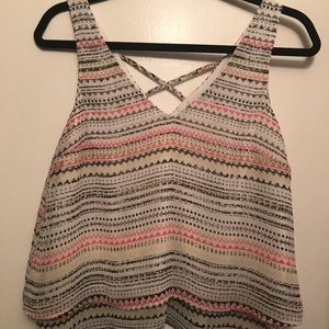 Candie’s dressy tank top.